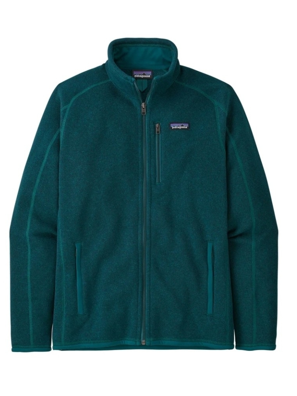 Patagonia Men's Deep Teal Full-Zip Fleece Jacket NWT